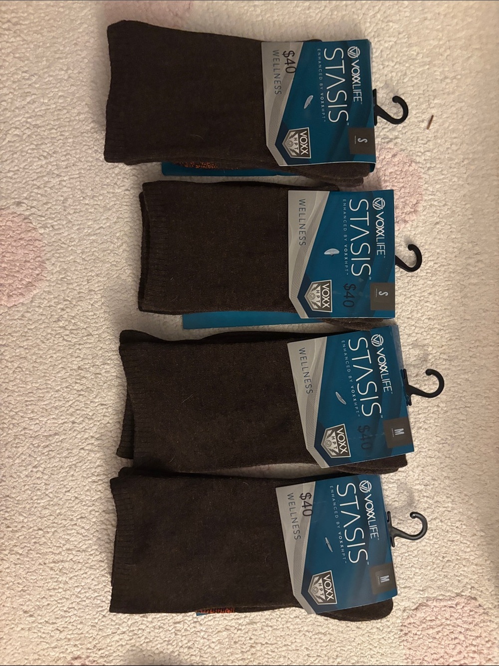 VoxxLife Stasis Brown Wellness Socks
